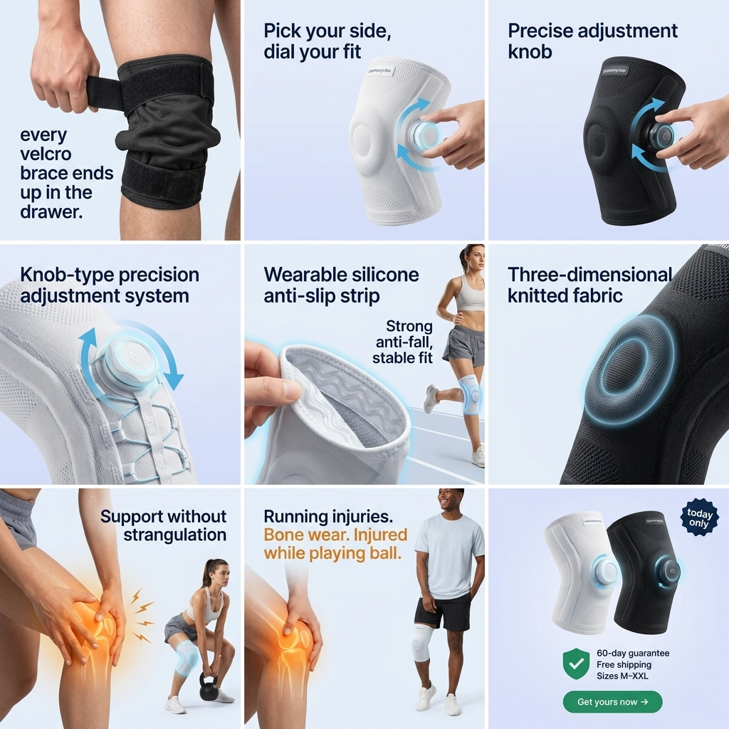 Harmonyrise™ Dial-Adjust Knee Brace
