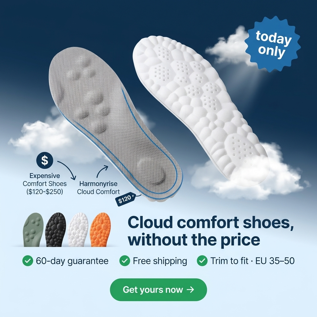Harmonyrise™ Cloud Comfort Insoles