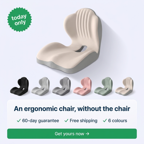 Harmonyrise™ Ergonomic Seat & Back Cushion