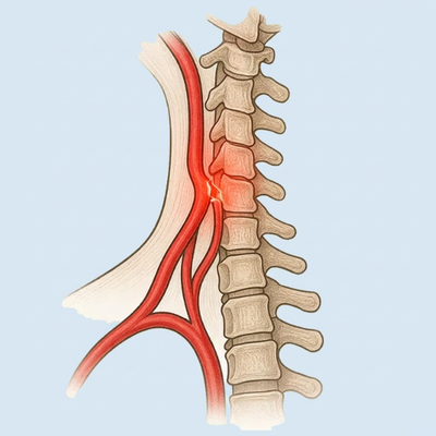 Carotid artery strain