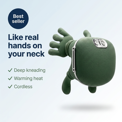 Harmonyrise™ HandKnead Neck & Shoulder Massager