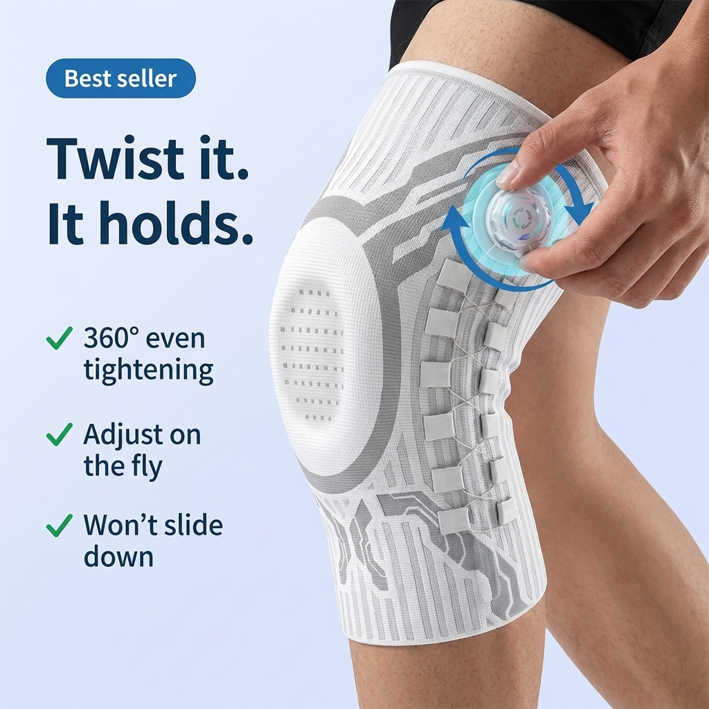 Harmonyrise™ Dial-Adjust Knee Brace