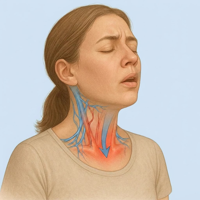 Shortness of breath and chest pressure