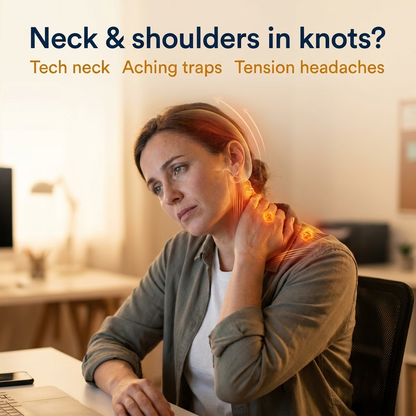 Harmonyrise™ HandKnead Neck & Shoulder Massager