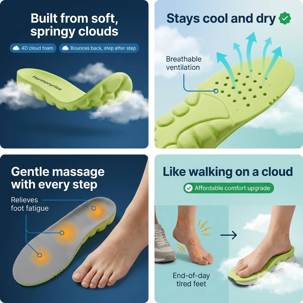 Harmonyrise™ Cloud Comfort Insoles