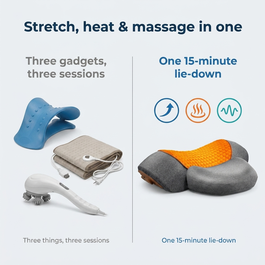 Harmonyrise™ Cervical Neck Massage Pillow