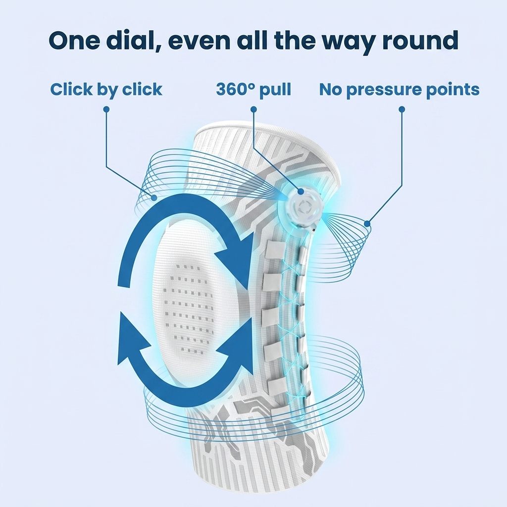 Harmonyrise™ Dial-Adjust Knee Brace