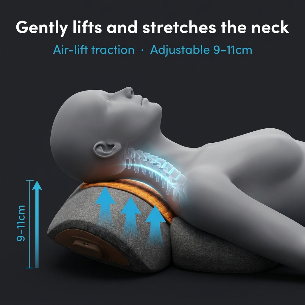Harmonyrise™ Cervical Neck Massage Pillow