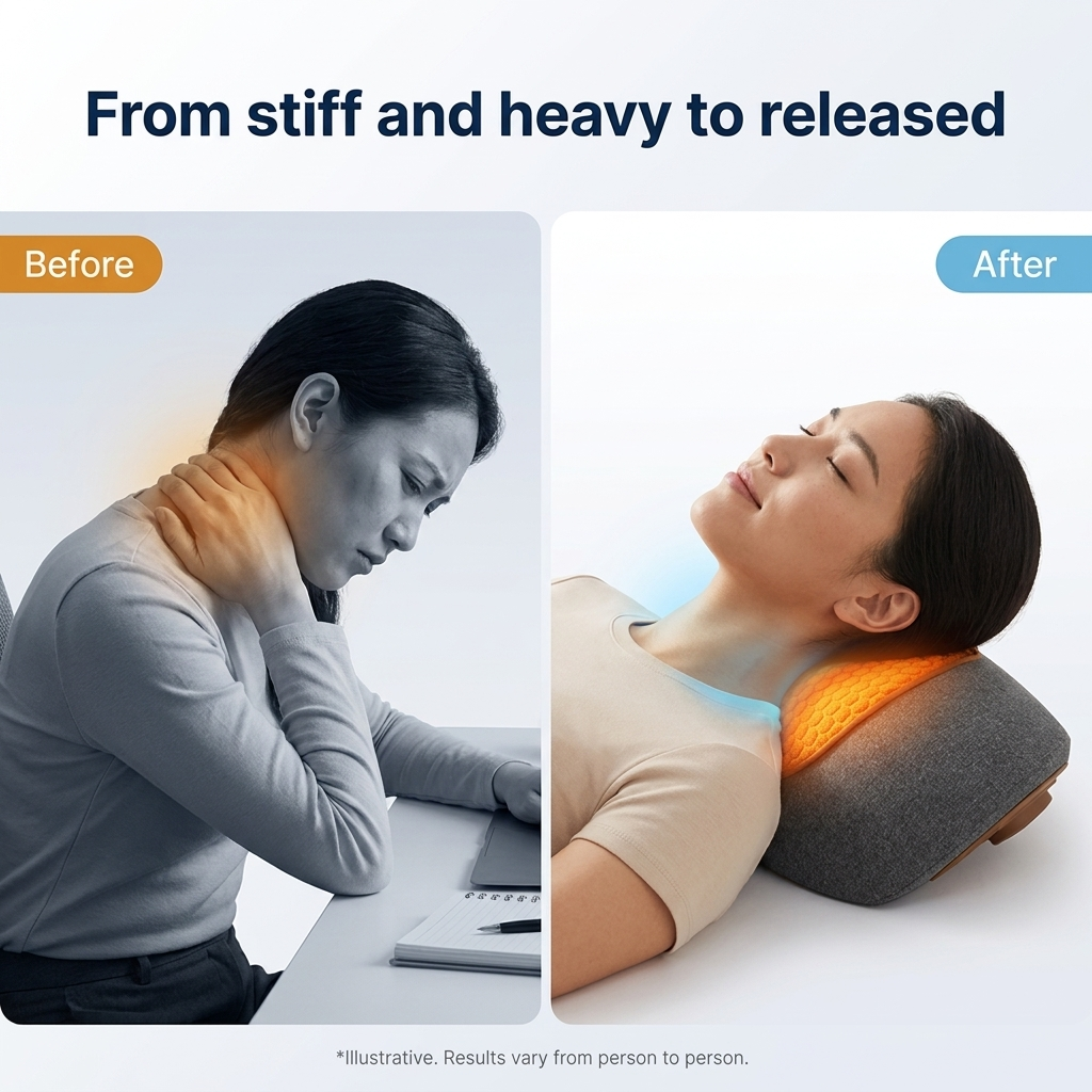 Harmonyrise™ Cervical Neck Massage Pillow