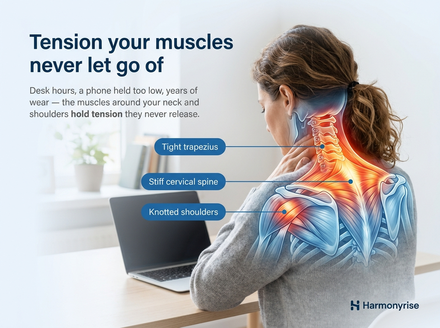 Ease neck & shoulder pain at home